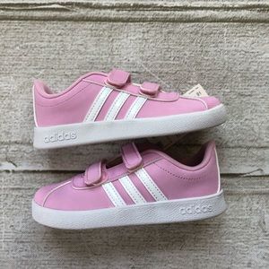 Pink Adidas Toddler Sneakers Size 10 Girls
